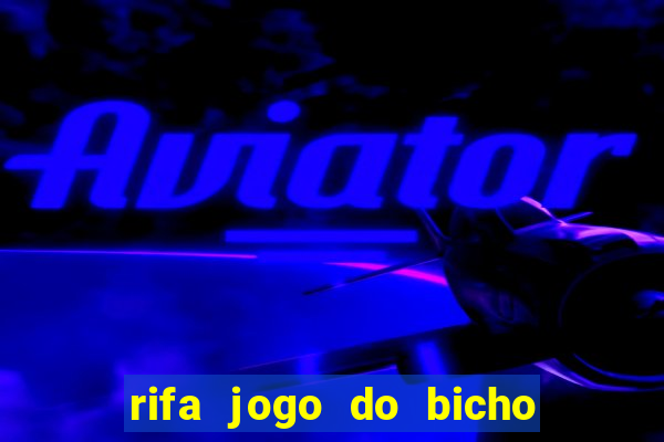 rifa jogo do bicho para imprimir