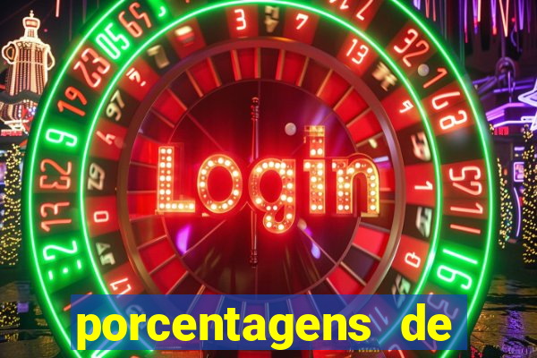 porcentagens de jogos pagantes