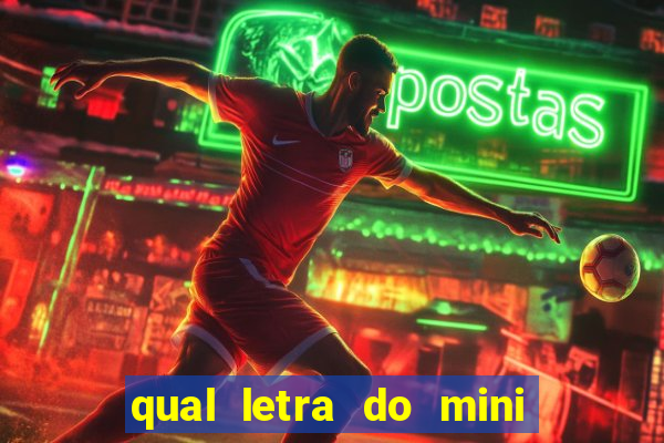 qual letra do mini dolar hoje