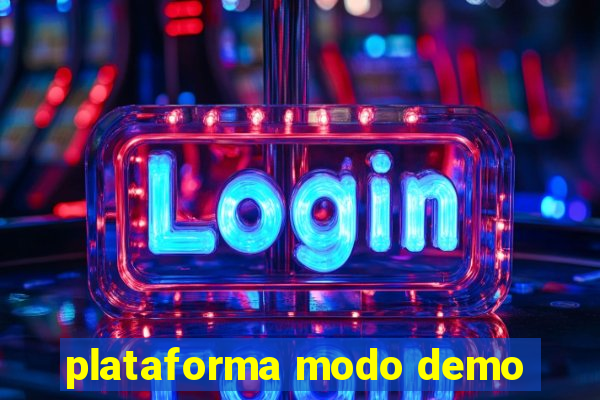 plataforma modo demo