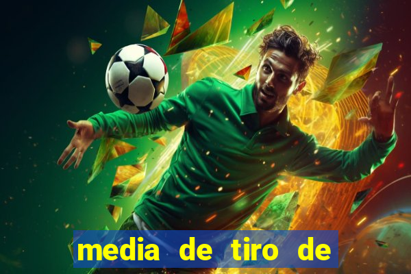 media de tiro de meta por jogo