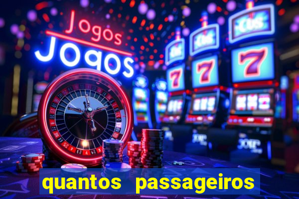 quantos passageiros cabem em um navio de cruzeiro