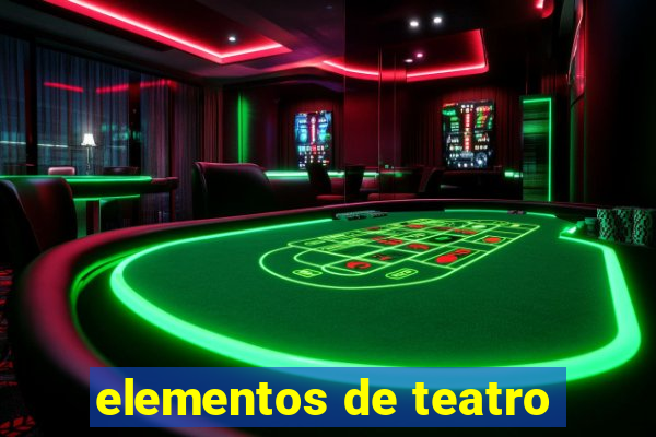 elementos de teatro