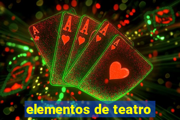 elementos de teatro