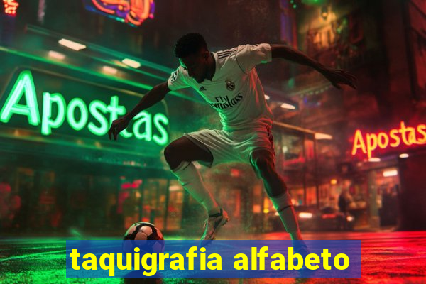 taquigrafia alfabeto