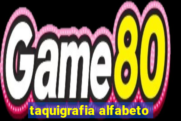 taquigrafia alfabeto