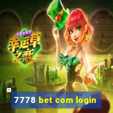 7778 bet com login