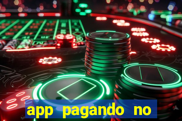 app pagando no cadastro via pix