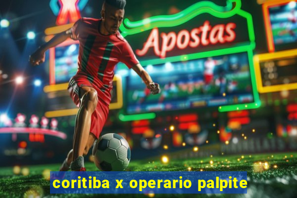 coritiba x operario palpite