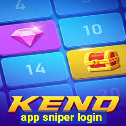 app sniper login