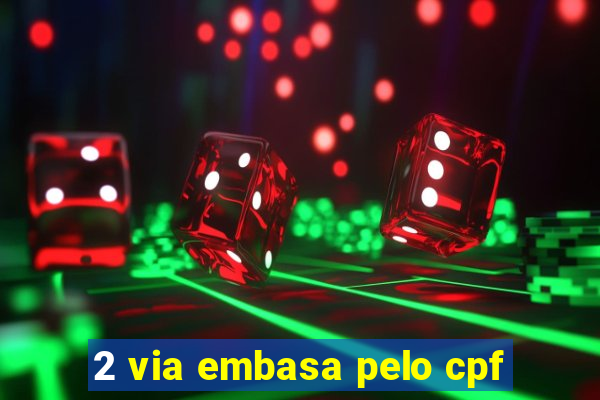 2 via embasa pelo cpf