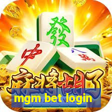 mgm bet login