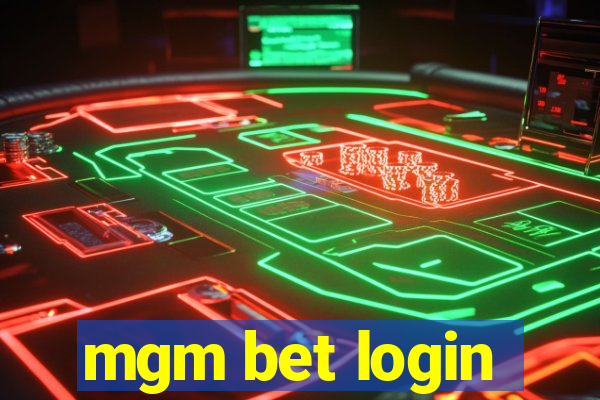 mgm bet login