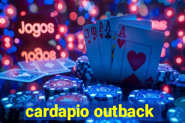 cardapio outback