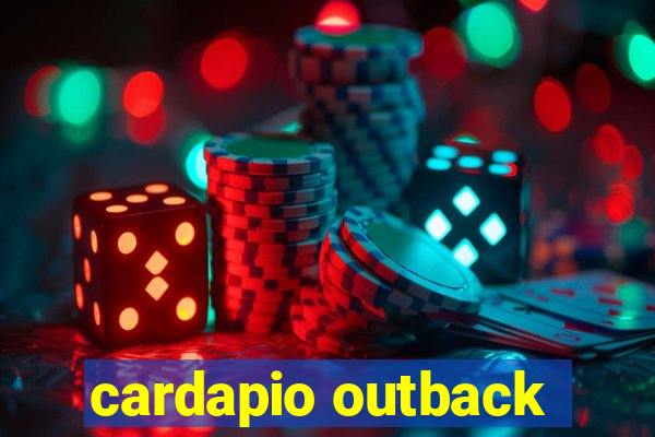 cardapio outback