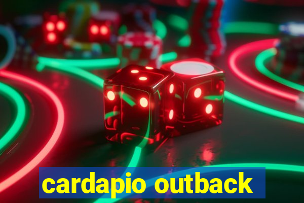 cardapio outback