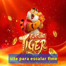 site para escalar time