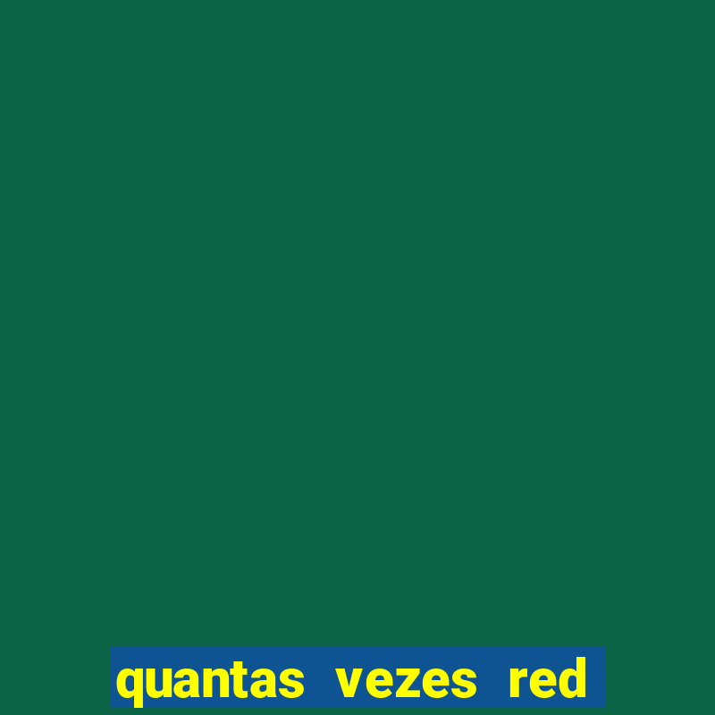 quantas vezes red john aparece