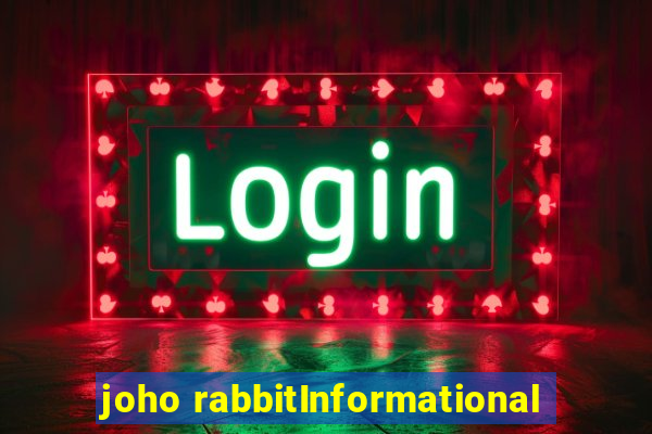 joho rabbitInformational