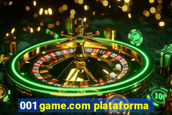 001 game.com plataforma