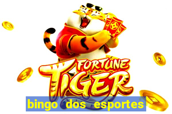 bingo dos esportes para imprimir