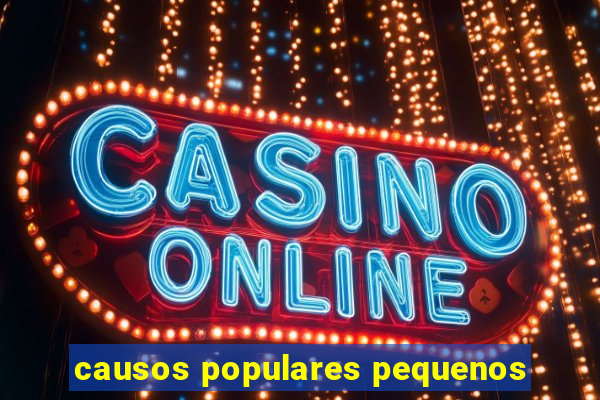 causos populares pequenos