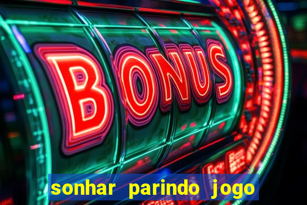 sonhar parindo jogo do bicho