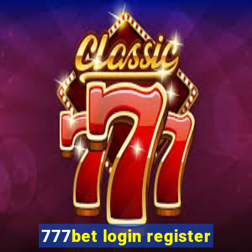 777bet login register