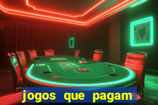 jogos que pagam dinheiro de verdade via pix