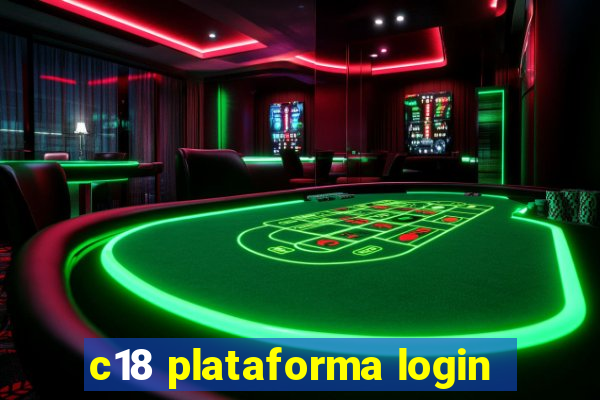 c18 plataforma login