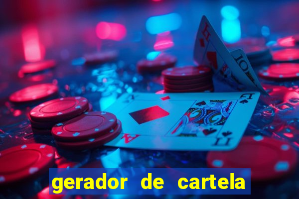 gerador de cartela de bingo