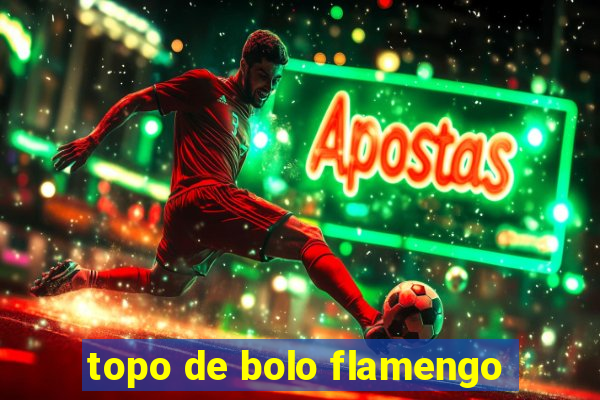 topo de bolo flamengo