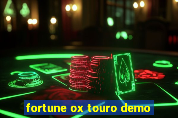 fortune ox touro demo