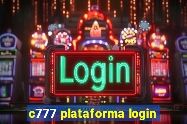 c777 plataforma login