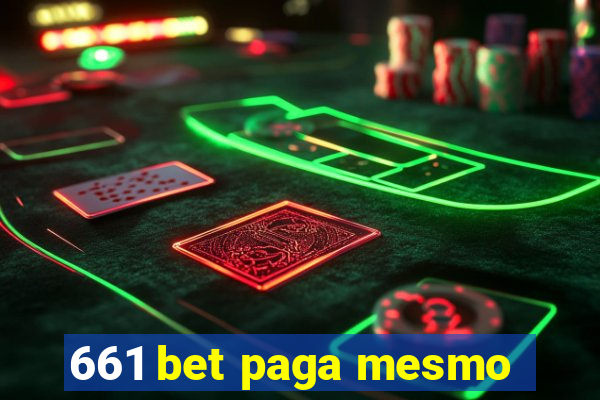 661 bet paga mesmo