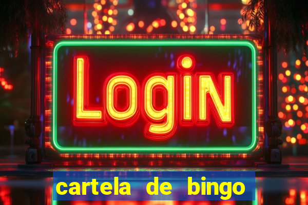 cartela de bingo 75 para imprimir