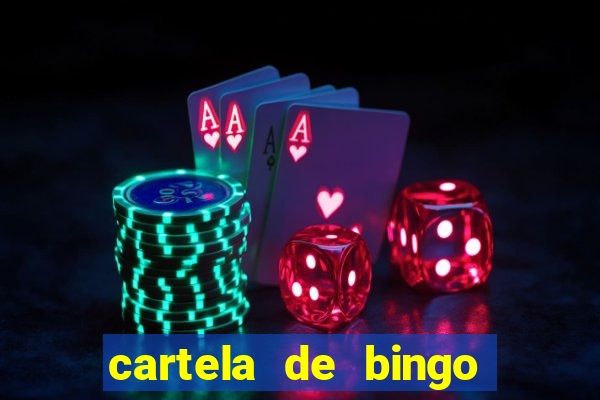 cartela de bingo 75 para imprimir