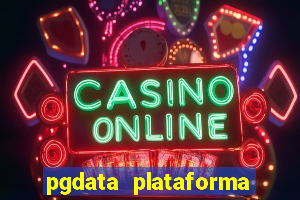 pgdata plataforma de jogos