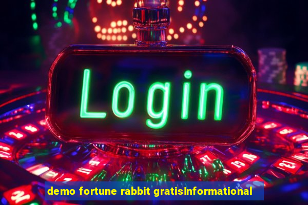 demo fortune rabbit gratisInformational