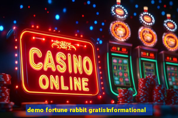 demo fortune rabbit gratisInformational