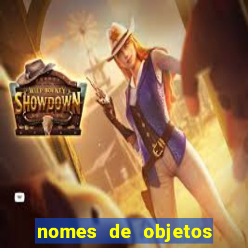 nomes de objetos de origem tupi guarani