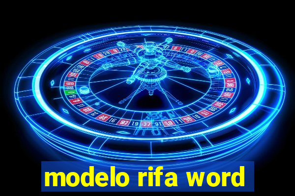 modelo rifa word