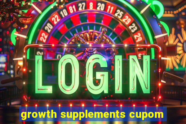 growth supplements cupom