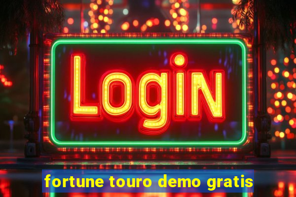 fortune touro demo gratis