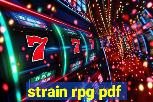 strain rpg pdf