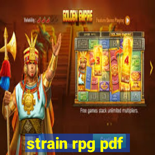 strain rpg pdf