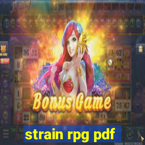 strain rpg pdf