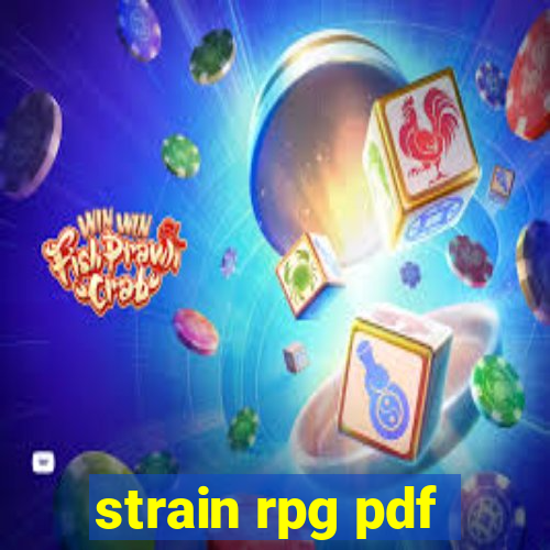 strain rpg pdf