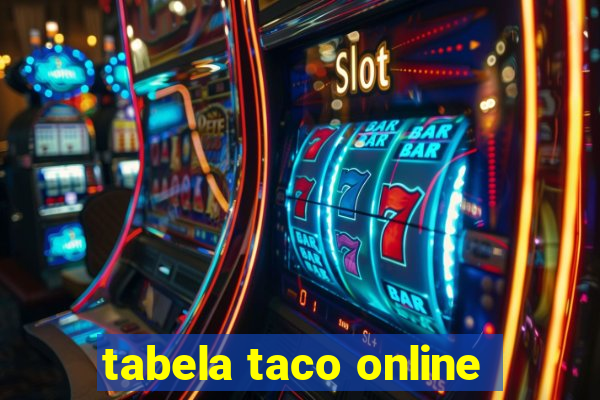 tabela taco online