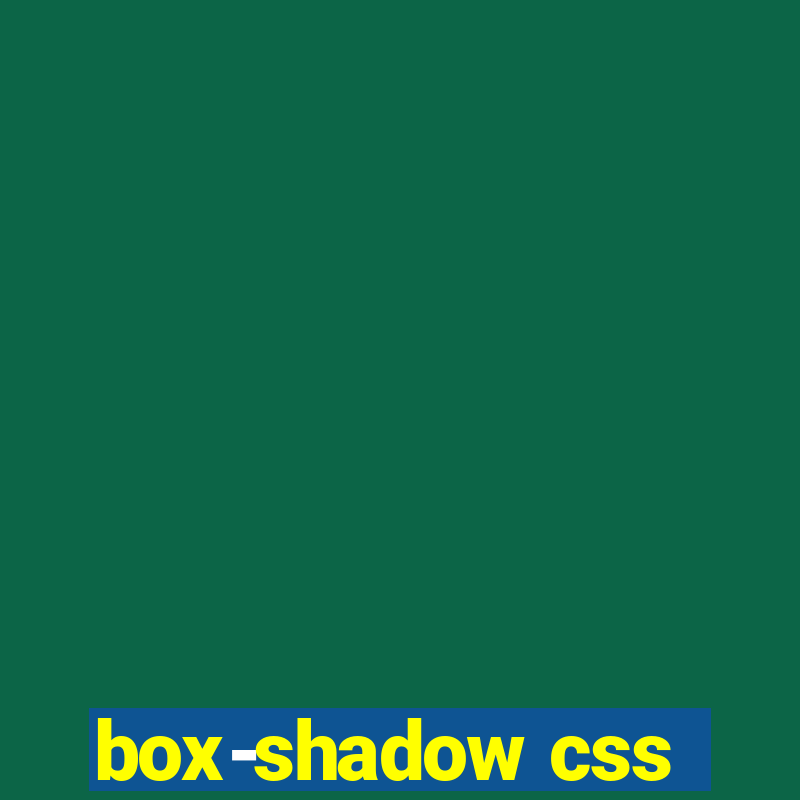 box-shadow css